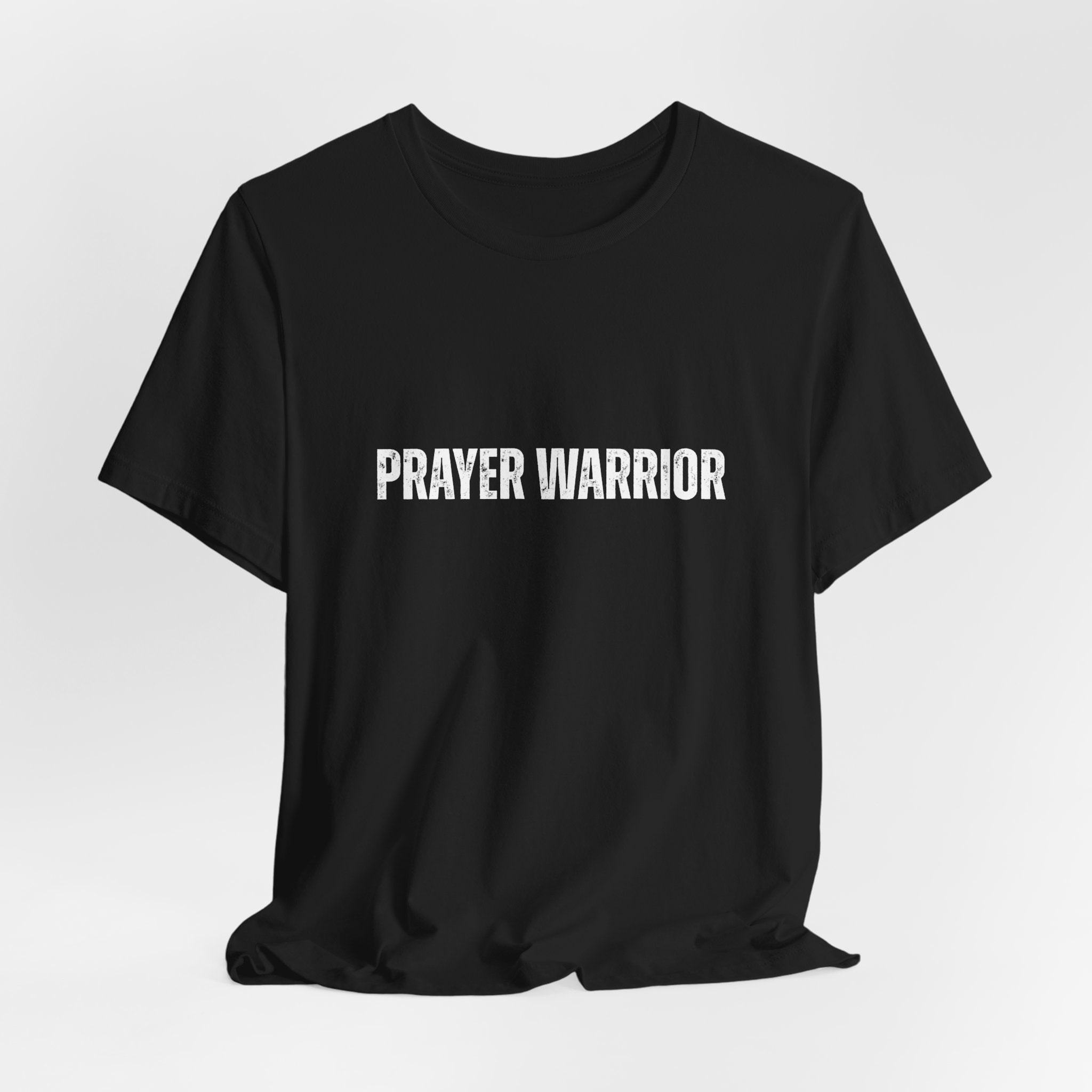 Prayer Warrior T‑Shirt — Faith-Based Graphic Tee