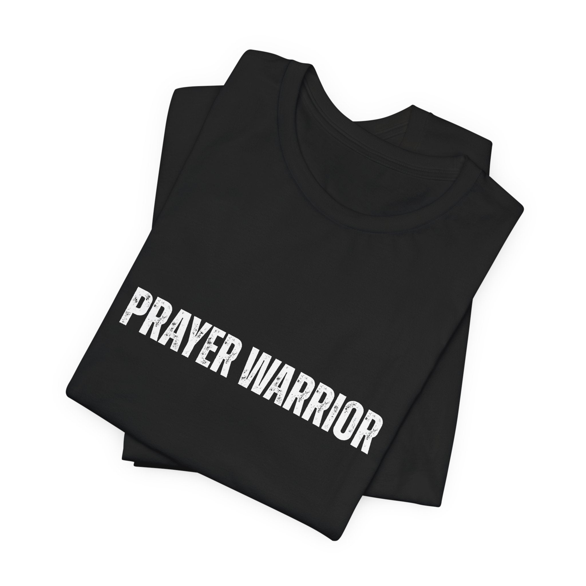 Prayer Warrior T‑Shirt — Faith-Based Graphic Tee