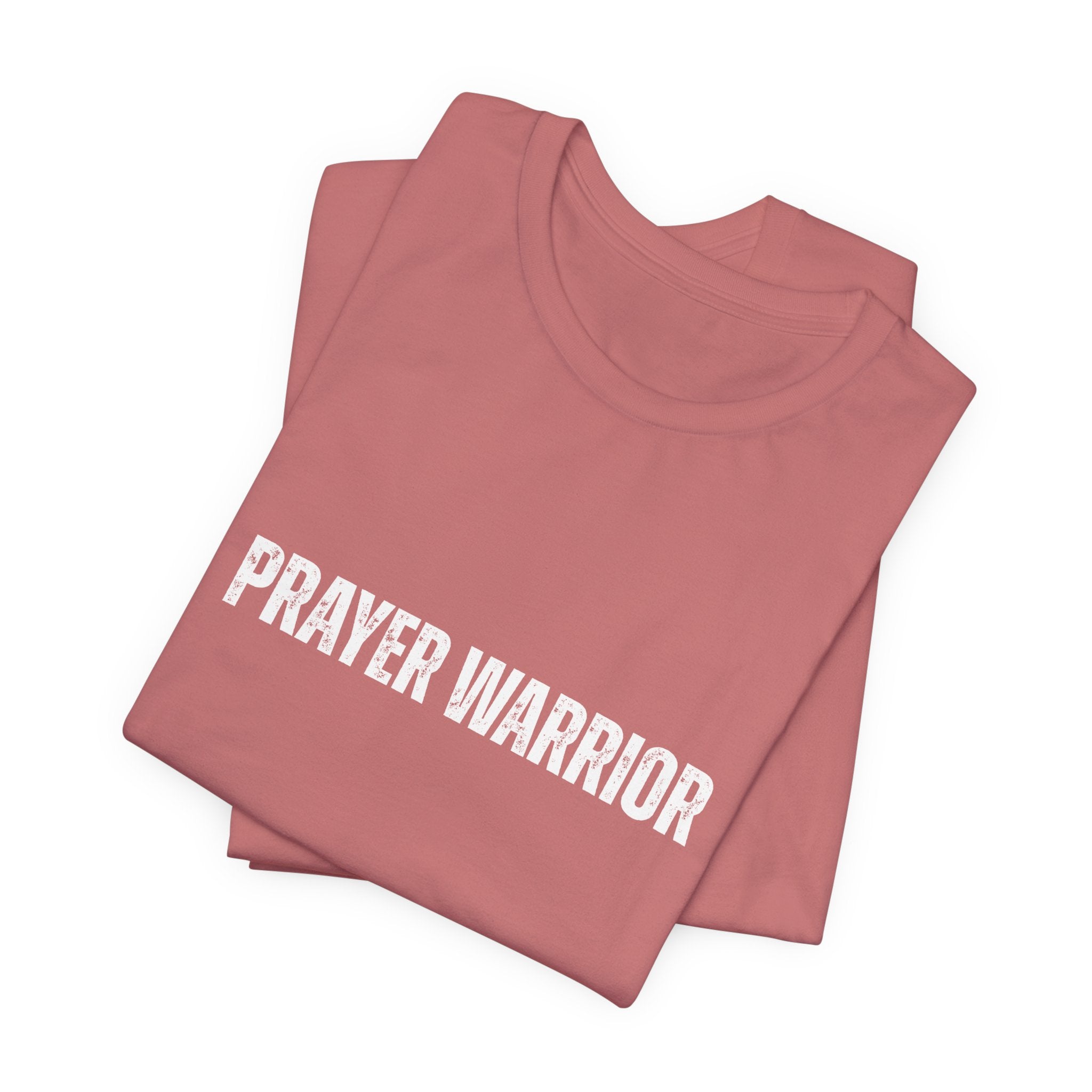 Prayer Warrior T‑Shirt — Faith-Based Graphic Tee